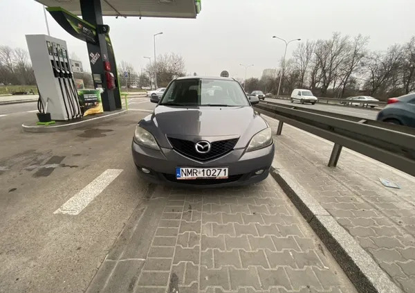 samochody osobowe Mazda 3 cena 6500 przebieg: 290000, rok produkcji 2007 z Warszawa